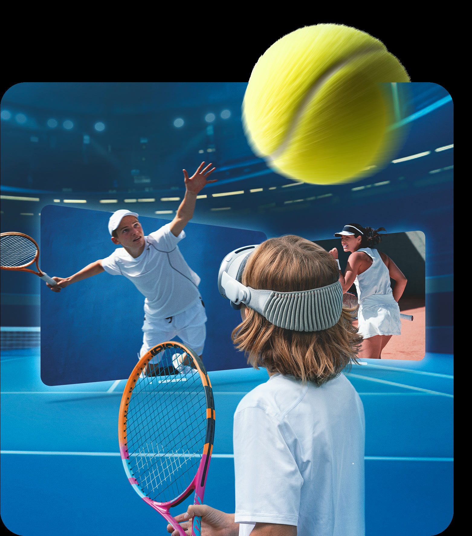 #glaubandich – Tennis mit Apple Vision Pro